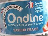 Ondine saveur fraise