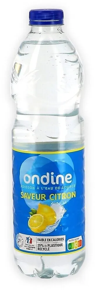 Eau aromatisee citron ondine 1,5l