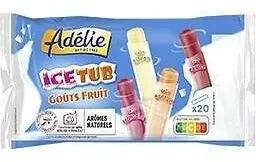 Ice Tub - goût citron orange cerise framboise (GE) x20 - 40mL - P'tits Prods