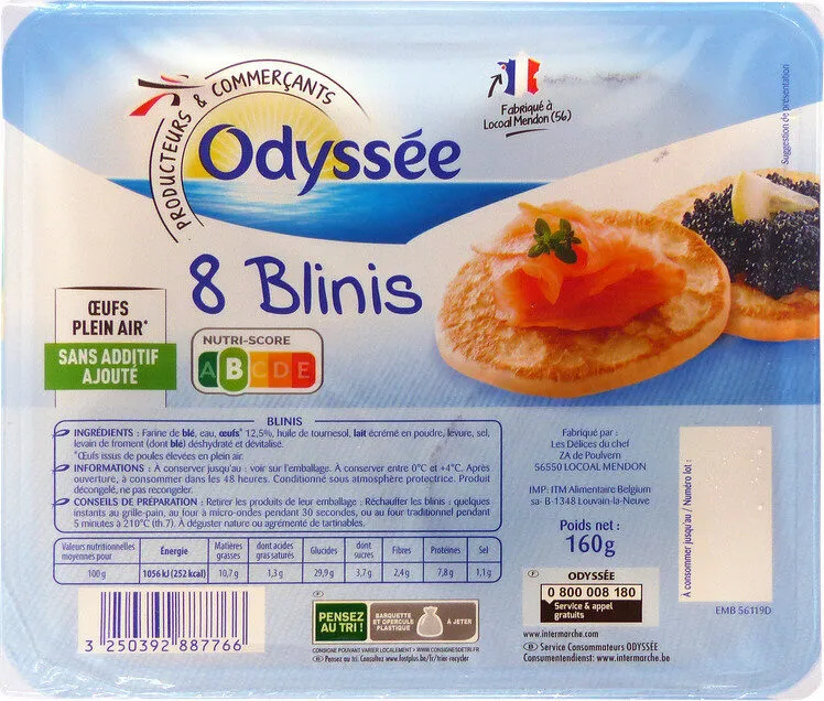 8 Blinis