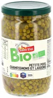 Petits Pois champignons lardons BIO 72 cl