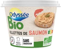 Rillettes de saumon BIO 120g