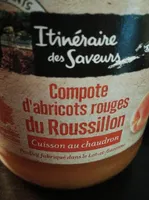 Compote d’abricot rouge du Roussillon