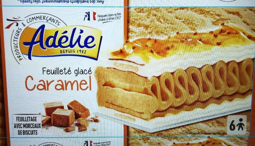 Yuka-Test feuilleté glace caramel