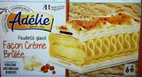 Feuilleté crème brulee
