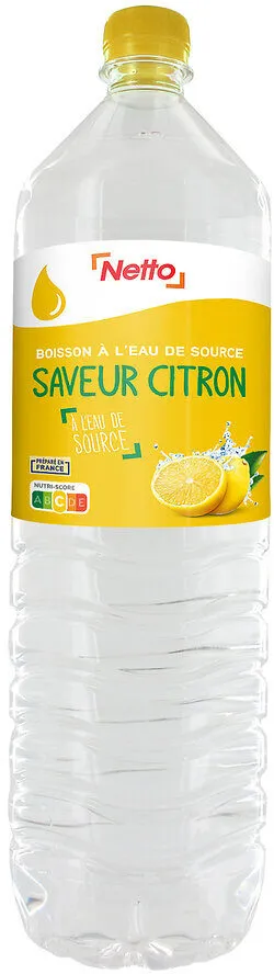 Eau aromatisee citron netto 1,5l
