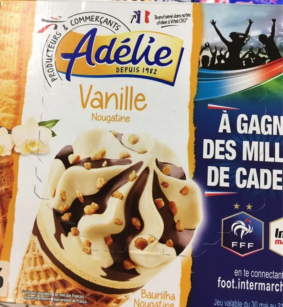 Glace vanille nougatine