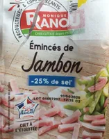 Emincés de jambon