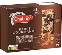 Barres de céréales gourmandes chocolat x4