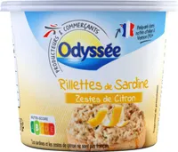Rillettes de sardine zestes de citron