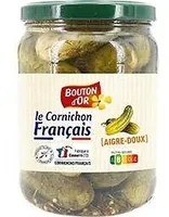 Cornichons gros français aigre-doux 450g