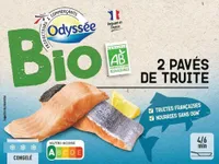 Pavés de truite Bio