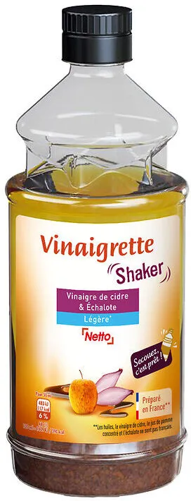 Vinaigrette légère - vinaigre de cidre et échalotes - 50cl