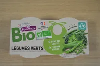 Pot bio Legumes verts - 4/6 mois- 2x120g