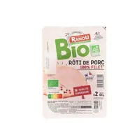 Roti de porc bio csn 2t 60g
