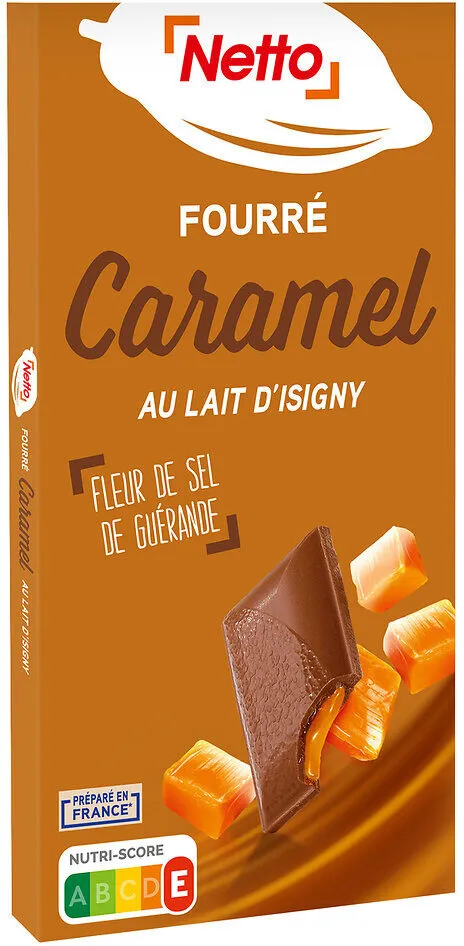 Chocolat Lait Fourré Caramel Fondant