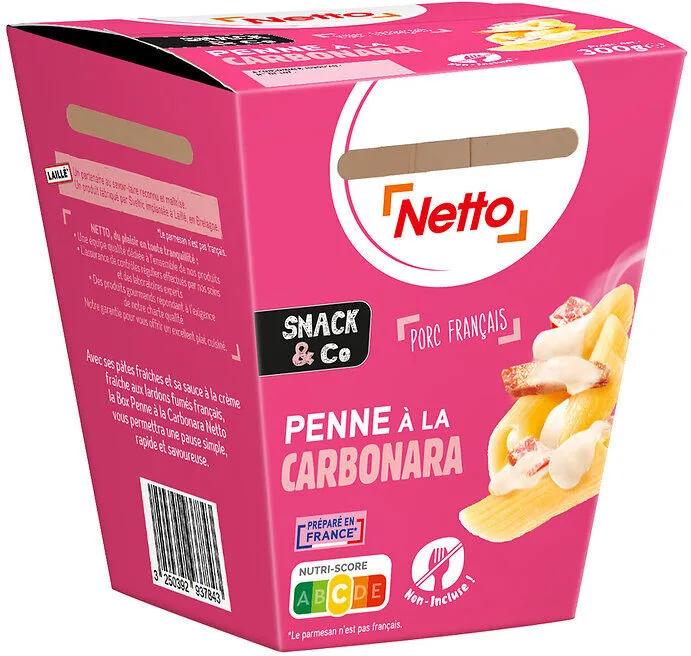 BOX PENNE CARBONARA (285g 3250392071004 23006074 )