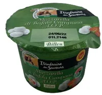 Billes de mozzarella di bufala aop 120g