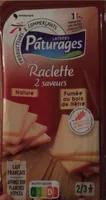 Raclette 2 saveurs
