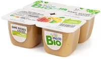 Puree de fruits pomme ssa bio 4x100g