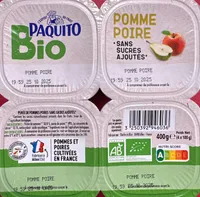 Purée de fruits Pomme poire
