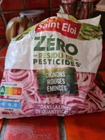 Oignons rouges émincés