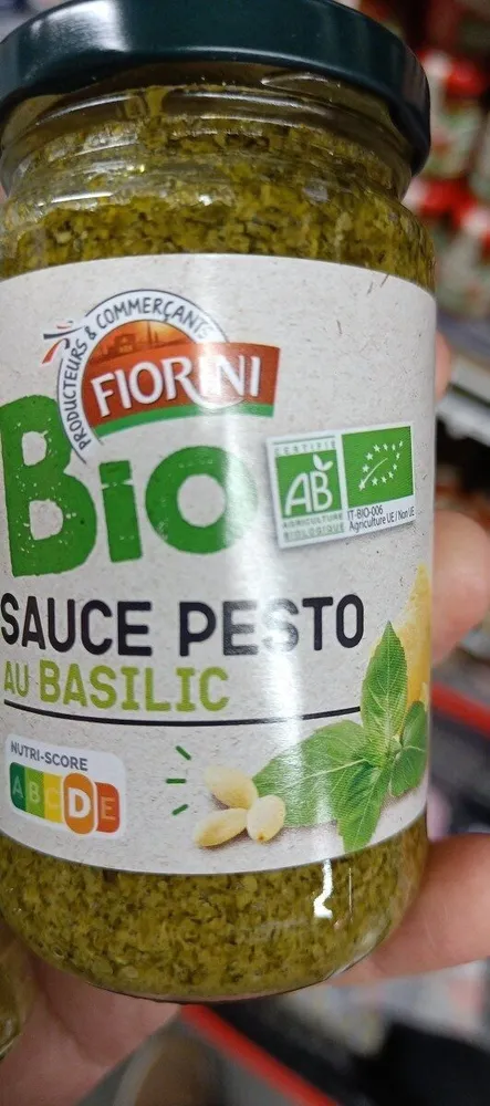 Sauce pesto bio