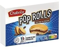 Gouters moelleux ronds fourrés au chocolat - 175g