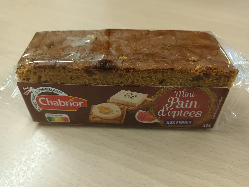 Mini pain d'épices figues - 150g