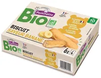 Biscuits bio banane 120g dés 10 mois Pommette BIO
