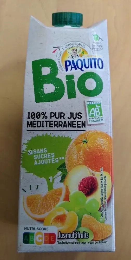 Pj mediterraneen bio brique 75cl