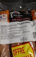 Saucisses  de porc fumees