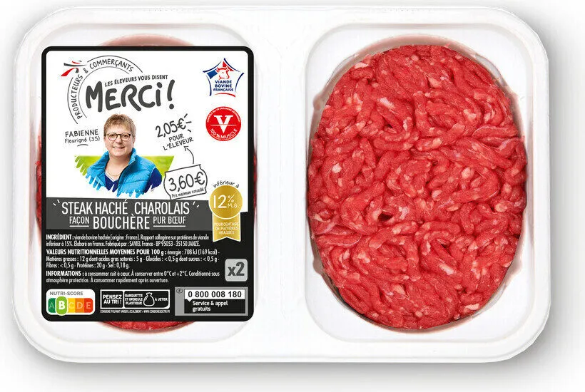 Steaks hachés Charolais