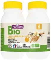 Laits & Céréales vanille BIO 2*250ml - 6 mois