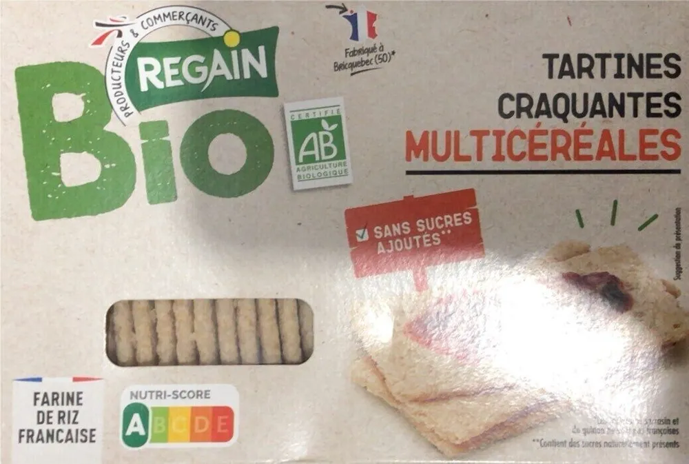 Tartines craquantes multicereales