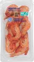 Crevettes entieres cuites
