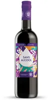 Boisson a base de vin rouge desalcoolisé 75 cl