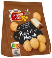 Petits sablés au beurre - Beaufort Muscade