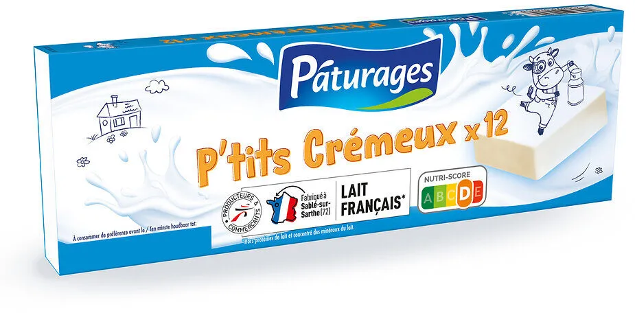 P'TITS CREMEUX 12 PORTIONS 216G - P'tits Prods