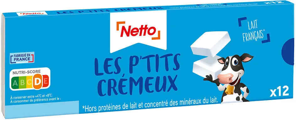 P'tits cremeux 12 portions 216g