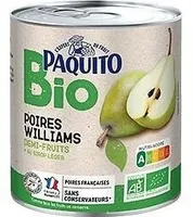 Poires demi fruits au sirop léger 4/4 - BIO