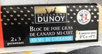 Bloc de foie gras de canard mi cuit