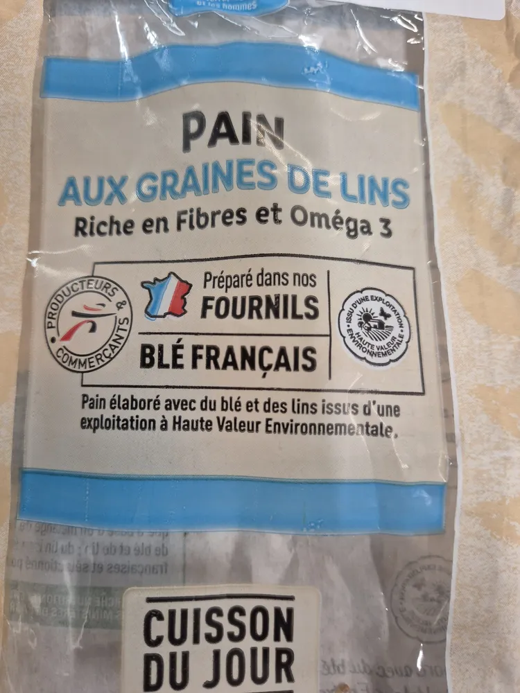 Pain aux graines de lin