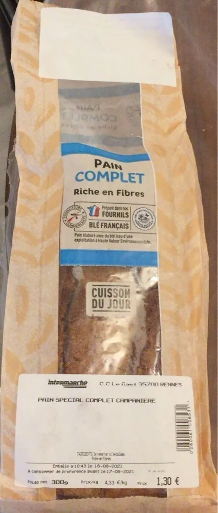 Pain complet