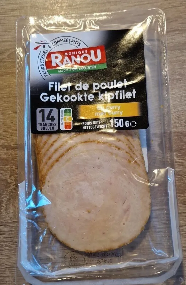 Filet de poulet au curry