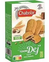Biscuit Petit déjeuner moelleux fourrés choco-noisette -250g