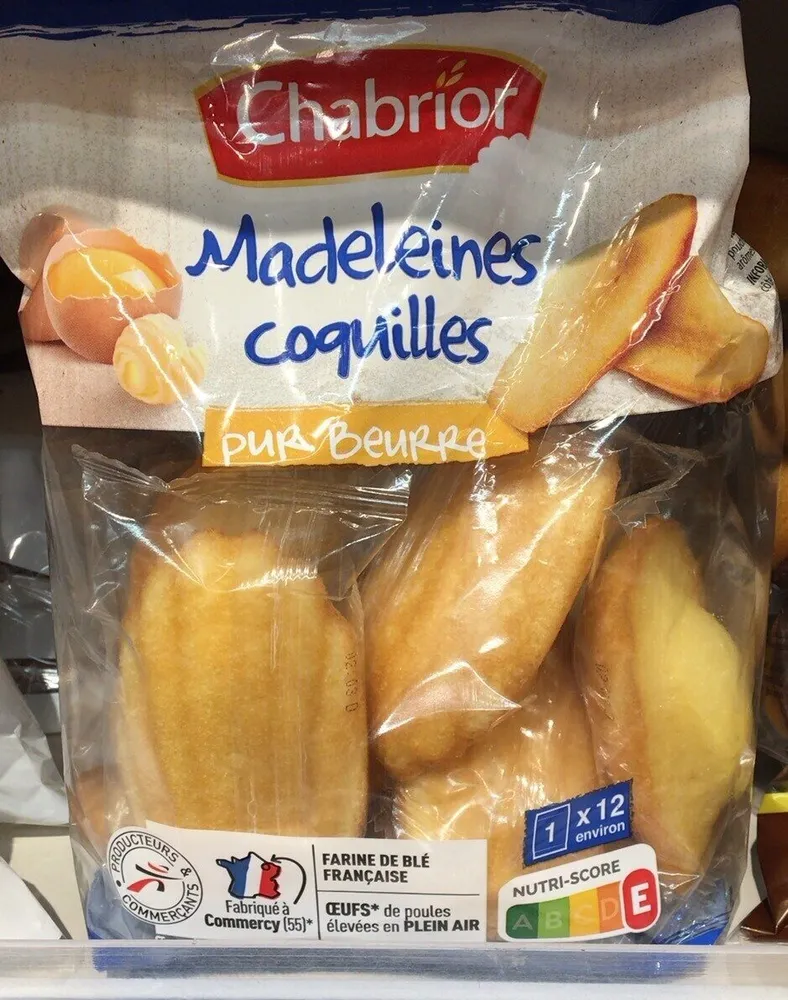 Madeleine coquille pur beurre - 300g