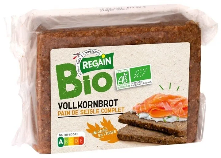 Pain au seigle complet Vollkornbrot BIO - 500g