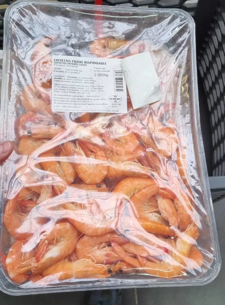 Crevettes filière resp