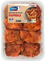 HAUTS DE CUISSE DE POULET MARINES PAPRIKA - 1kg ENV